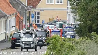 10. Ape På Ærø træf 2019 - Convoy fuld længde