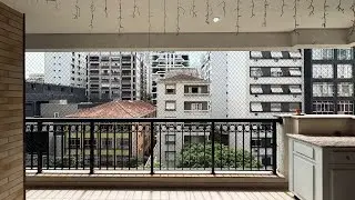 Apartamento de alto padrão no Gonzaga, a poucos metros da praia. Santos-SP