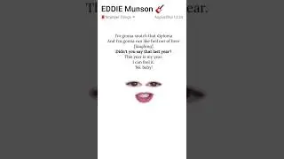 RIP Eddie Munson | Stranger Things Season 4 #eddiemunson #strangerthings #netflix