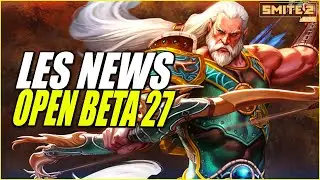 CHIRON DEBARQUE SUR SMITE 2 & NEW ASPECT ► Les NEWS SMITE 2 de l'OPEN BETA 27