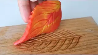 How to make Wagashi Autumn Leaves Nerikiri Candy