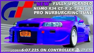 *NEW* Gran Turismo 7 - Nismo R34 GT-R Z-tune '05 Pro Tune | Nurburgring Setup | GT7 update 1.61 #GT7