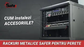Cum se instaleaza accesoriile intr-un rack metalic ?