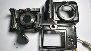 Canon PowerShot A590 IS Disassembly
