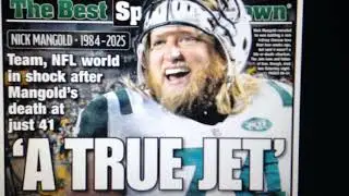 WFAN Chris McMonigle on the sudden passing of former Jets Center Nick Mangold & Rex Ryan's reaction