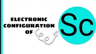 electronic configuration of Sc