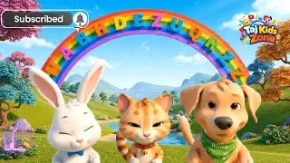 &ldquo;Magical A‑Z Alphabet Adventure with Spark & Luna | Learn Letters Bangla + English ! TAJ KIDS ZONE