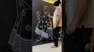 Learn to draw women drawing ✍️ #art #drawing #shortvideo