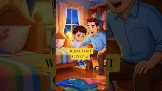 Aman Ne Wada Tor Diya&hellip; Phir Kya Hua? 😲&rdquo; #IslamicStory #KidsMoral #Wada#Shorts #IslamicShort