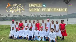 Merry Christmas 🎄 | Dance & Music Performance by Sai Vrindavan Students ✨