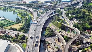Driving Through Atlanta&rsquo;s Crazy Spaghetti Junction  🛣️ | U.S. Interstate Adventure