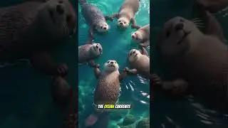 Otters Hold Hands to Stay Together?! 🦦 Adorable Animal Facts for Kids