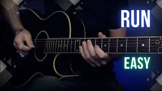 Joji - Run | Easy Guitar Lesson Tutorial with Chords/Tabs and Lyrics
