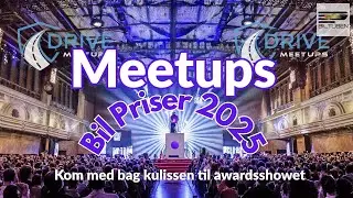 MEETUPS BILPRISER 2025 - KOM MED BAG KULISSEN #bilmagasinet #str&oslash;jersamlingen #awardsshow