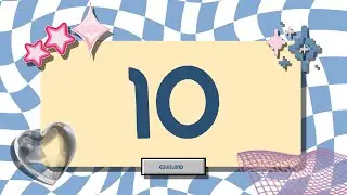 🖍️ 10-Second Desk Timer | Cute Countdown⏱️