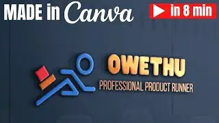 Create a FREE 3D Logo for Small Businesses 🏢 using Shapes 📐⭕️ - Canva