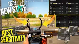 PUBG NEW STATE BEST SENSITIVITY SETTING | GYRO SENSITIVITY SETTING PUBG NEW STATE | BEST SENSITIVITY