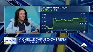 Higher yields in Japan could cause them to leave the market, says Michelle Caruso-Cabrera