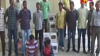 BHAVNAGAR LOCAL CRIME BRENCH AE EK VYAKTINE BEER ANE RUPIYA SATHE JADPI PADYO