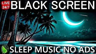 MELODIC Peaceful Sleep Music (NO ADS) Instantly Calm Mind, Ambient BLACK SCREEN Deep Sleeping Music