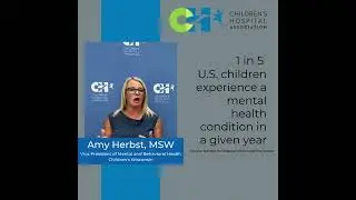 Amy Herbst, MSW, VP at Children's Wisconsin - Congress Must Address the Kid's Mental Health Crisis