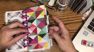 H Weeks Mini Happy Planner Half Sheet Planner