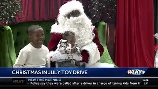 Louisville mother helping kids impacted by violence with Christmas in July toy drive
