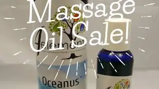 Massage Oil Sale!
