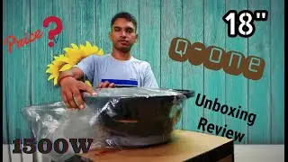 18 Inch Q-One Speaker 1500 Watt || Unboxing Review || Price & Sound Testing Full Details