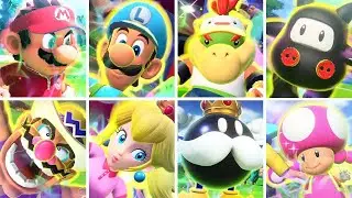 Mario Golf Super Rush - All Special Shots (+ Free Update Koopa & Ninji)