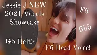 Jessie J NEW 2021 VOCALS showcase (C5-G5-F6)