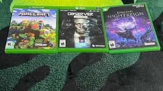 Minecraft & observer system redux & Elden ring night￼reign Xbox pick up 