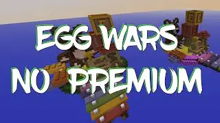 Servidor NO PREMIUM de EGG WARS 1.9 & 1.8 - Minecraft
