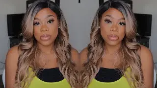 CREAMY BLONDE REALNESS! MAYDE BEAUTY SYNTHETIC LACE FRONT LUMIA WIG REVIEW | FFHOTCHOCO