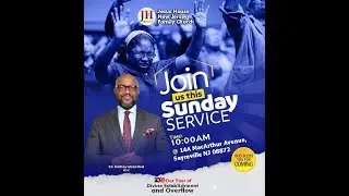 RCCG Jesus House NJ || Divine Establishment and Overflow|| Pastor Matel || 01/25/2026