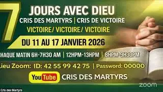 7 Jours avec Dieu. Demie Veillee de Priere.