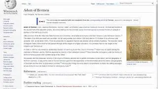 Adam of Bremen - German medieval chronicler