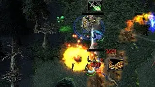 DOTA SVEN VS GYRO LATE GAME (SUPER HARD)