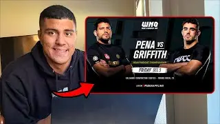 ESSA LUTA PEGOU FOGO 🔥 | REACT Felipe Pena vs Luke Griffith