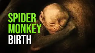 Extraordinary Video of Birth of Endangered Spider Monkey