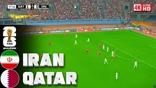 🔴Qatar vs Iran | FIFA World Cup 2026 Full Match | PES 2021 Gameplay #fifaworldcup