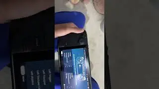 D&eacute;monstration of faulty L1 button on steam deck
