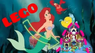Little mermaid beautiful LEGO castle 2020
