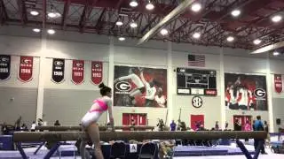 1st place level 9 beam - Haven Hager - OSEGA gymnastics - class of 2019