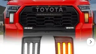 2025 Toyota Tundra aftermarket turn signal lights 