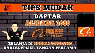 Cara Daftar Alibaba 1688  | Daftra Alibaba 🇨🇳