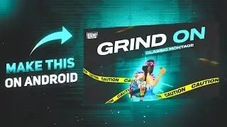 Next Level 🔥 BGMI Montage Thumbnail Tutorial on Android | How to Make Montage Thumbnail