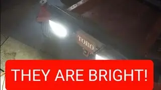 Installing a light bar and wiring on the TORO ZTR