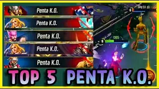 Marvel Super War top 5 Penta K.O  (episode 1)