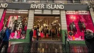 River Island is a British fashion brand with a store located on Oxford Street in London.